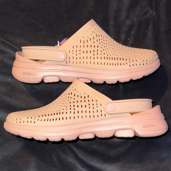 Skechers Women's Go Walk 5 Harmony Clogs Rose Size 9 Clogs Cushioning Footbed - Picture 4 of 11